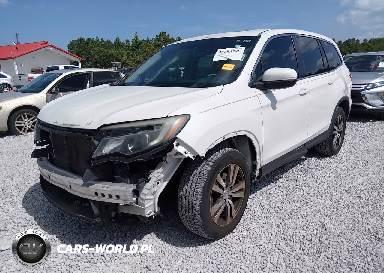 2016 Honda Pilot Ex-L VIN:5FNYF5H50GB005239 - 2