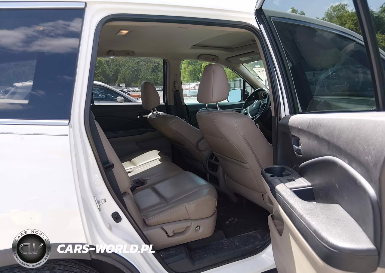 2016 Honda Pilot Ex-L VIN:5FNYF5H50GB005239 - 8