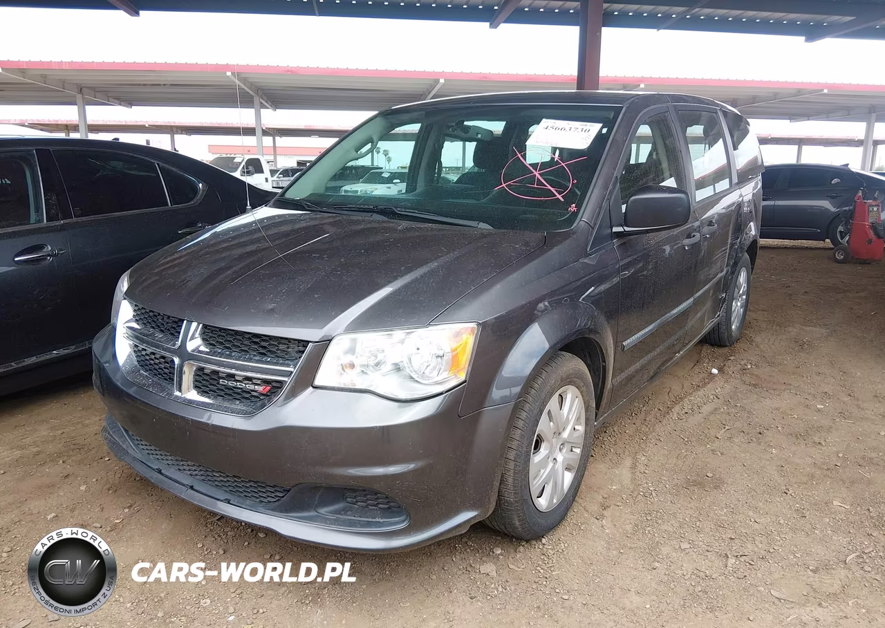2016 Dodge Grand Caravan American Value Pkg VIN:2C4RDGBG8GR124242 - 2