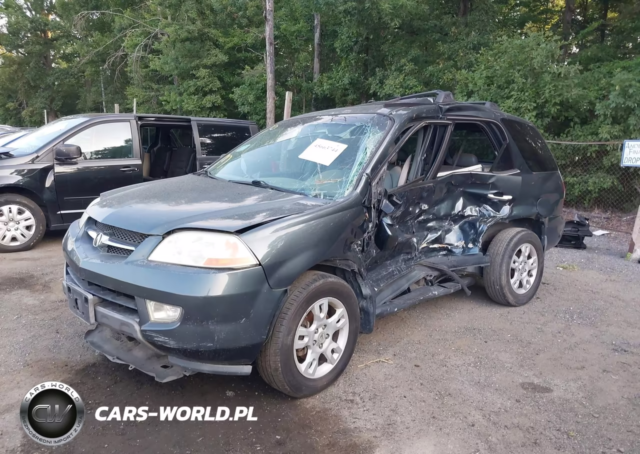 2003 Acura Mdx VIN:2HNYD18993H508459 - 2