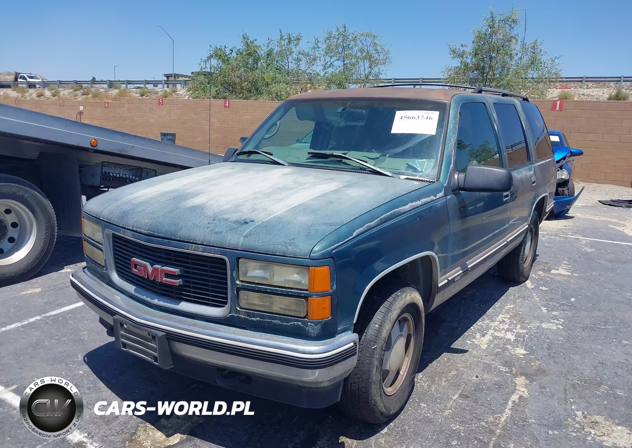 1998 GMC Yukon Slt VIN:1GKEK13R8WJ702333 - 2