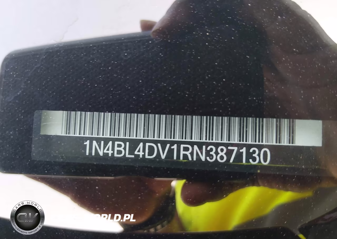 2024 Nissan Altima Sv Fwd VIN:1N4BL4DV1RN387130 - 9