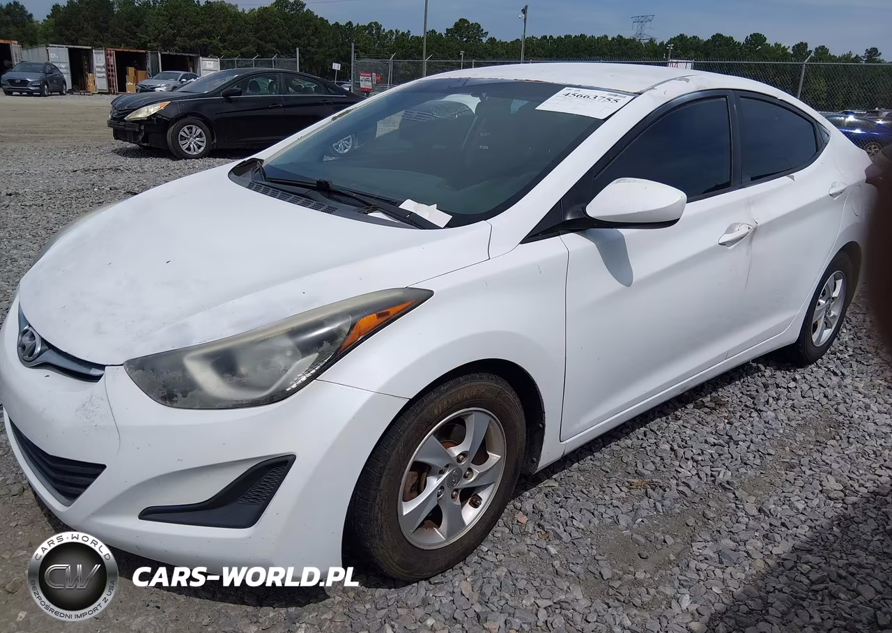 2015 Hyundai Elantra Se VIN:5NPDH4AE8FH634762 - 2