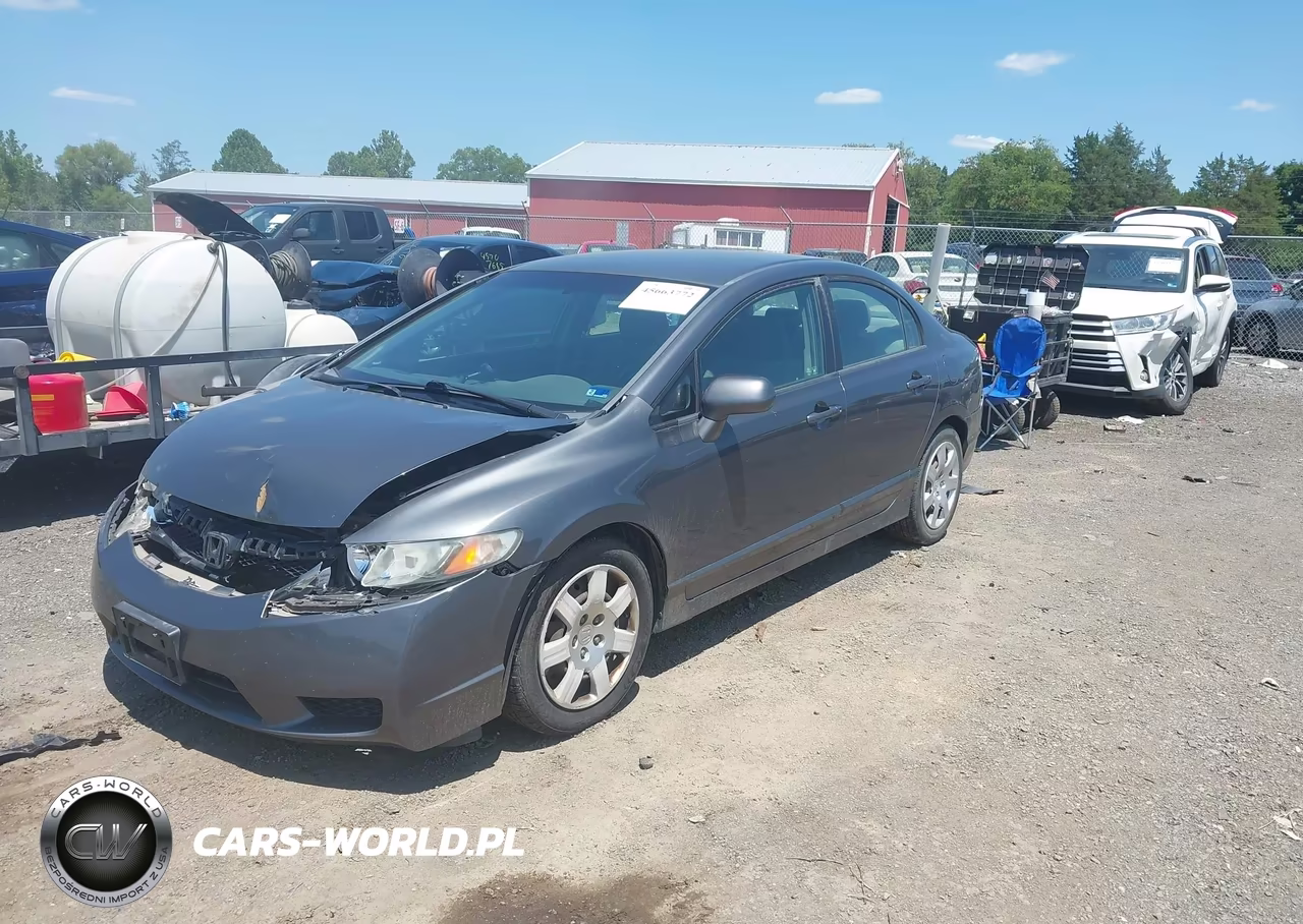 2011 Honda Civic Lx VIN:2HGFA1F58BH301616 - 2