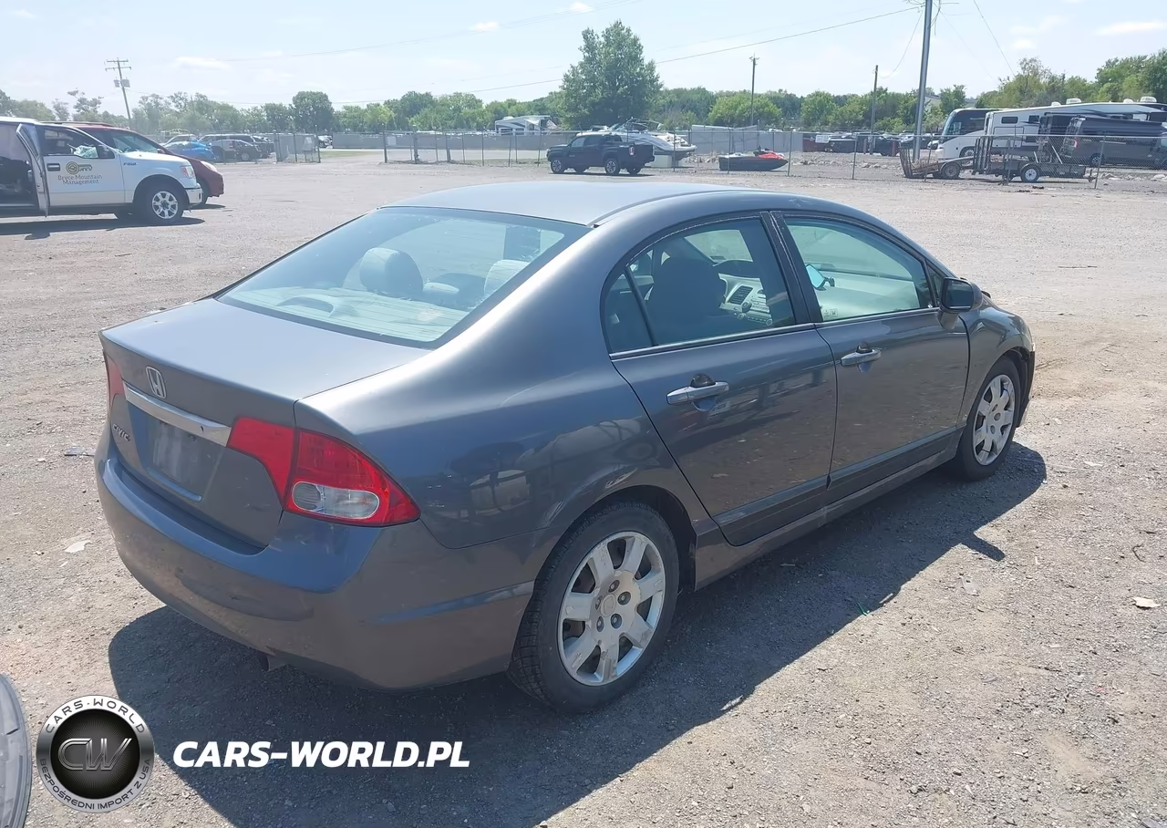 2011 Honda Civic Lx VIN:2HGFA1F58BH301616 - 4