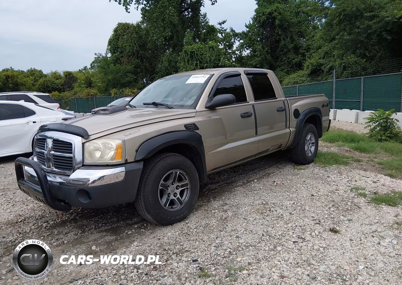 2005 Dodge Dakota Slt VIN:1D7HW48N95S225124 - 2