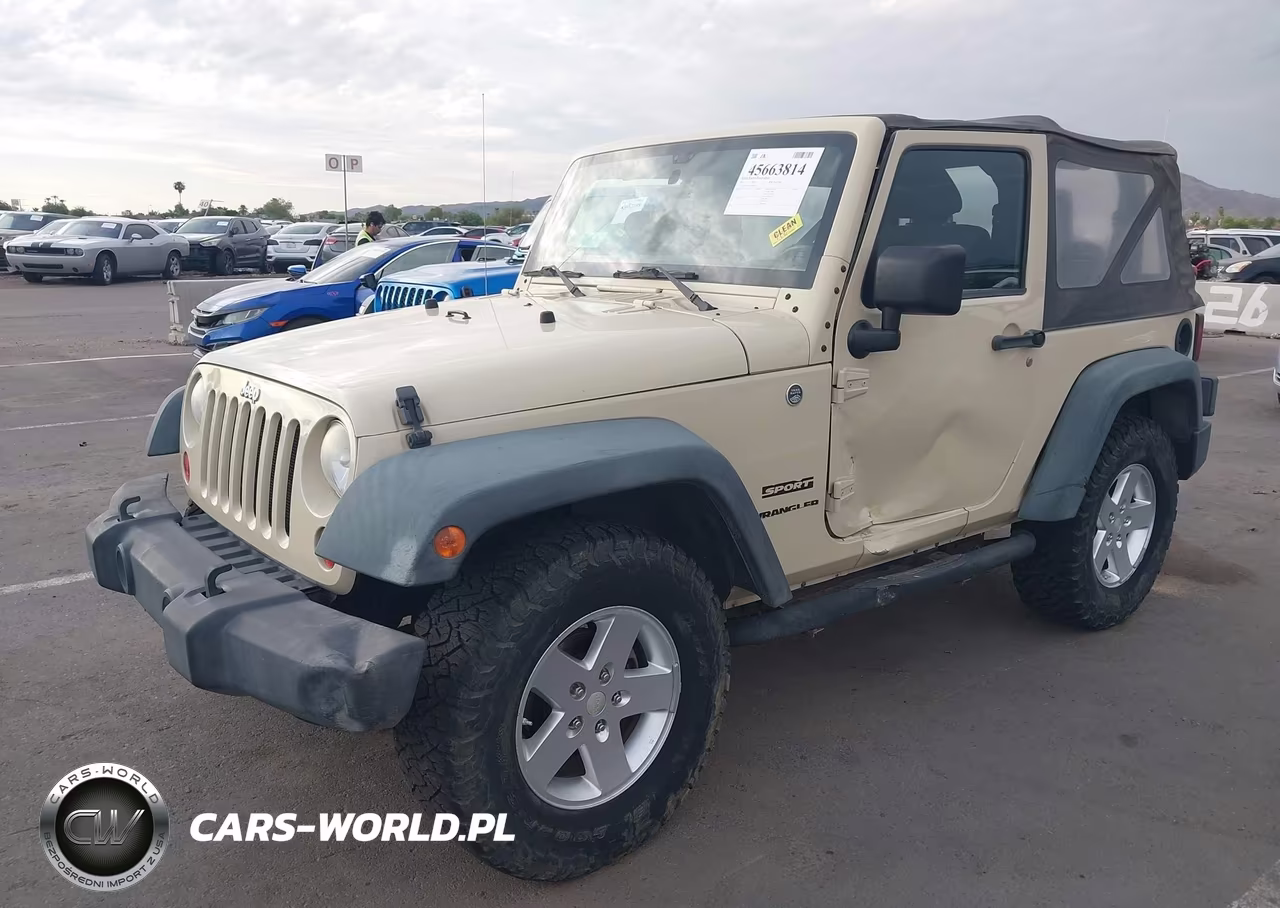 2011 Jeep Wrangler Sport VIN:1J4AA2D15BL566571 - 2