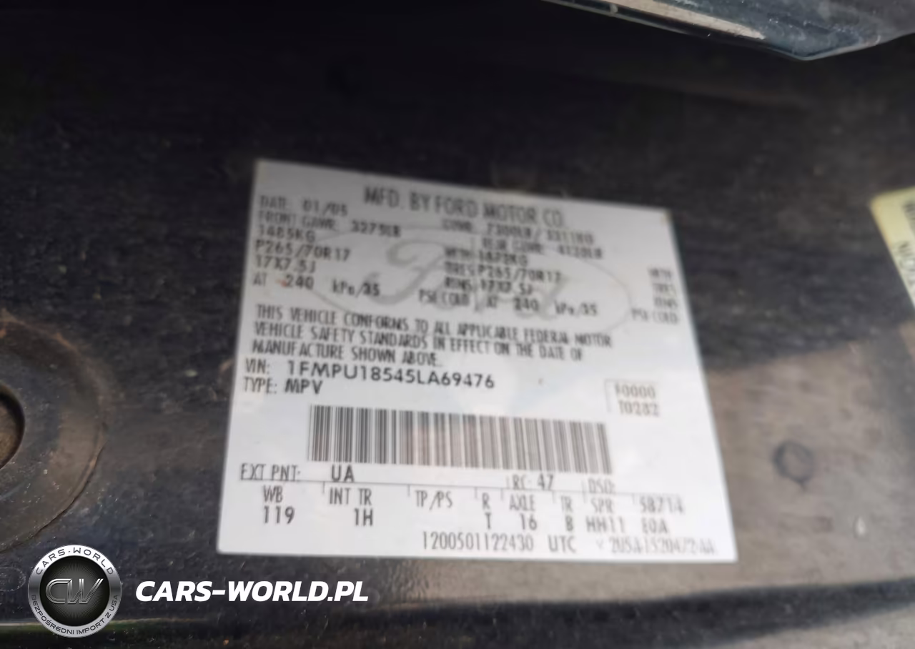 2005 Ford Expedition Eddie Bauer-King Ranch VIN:1FMPU18545LA69476 - 9