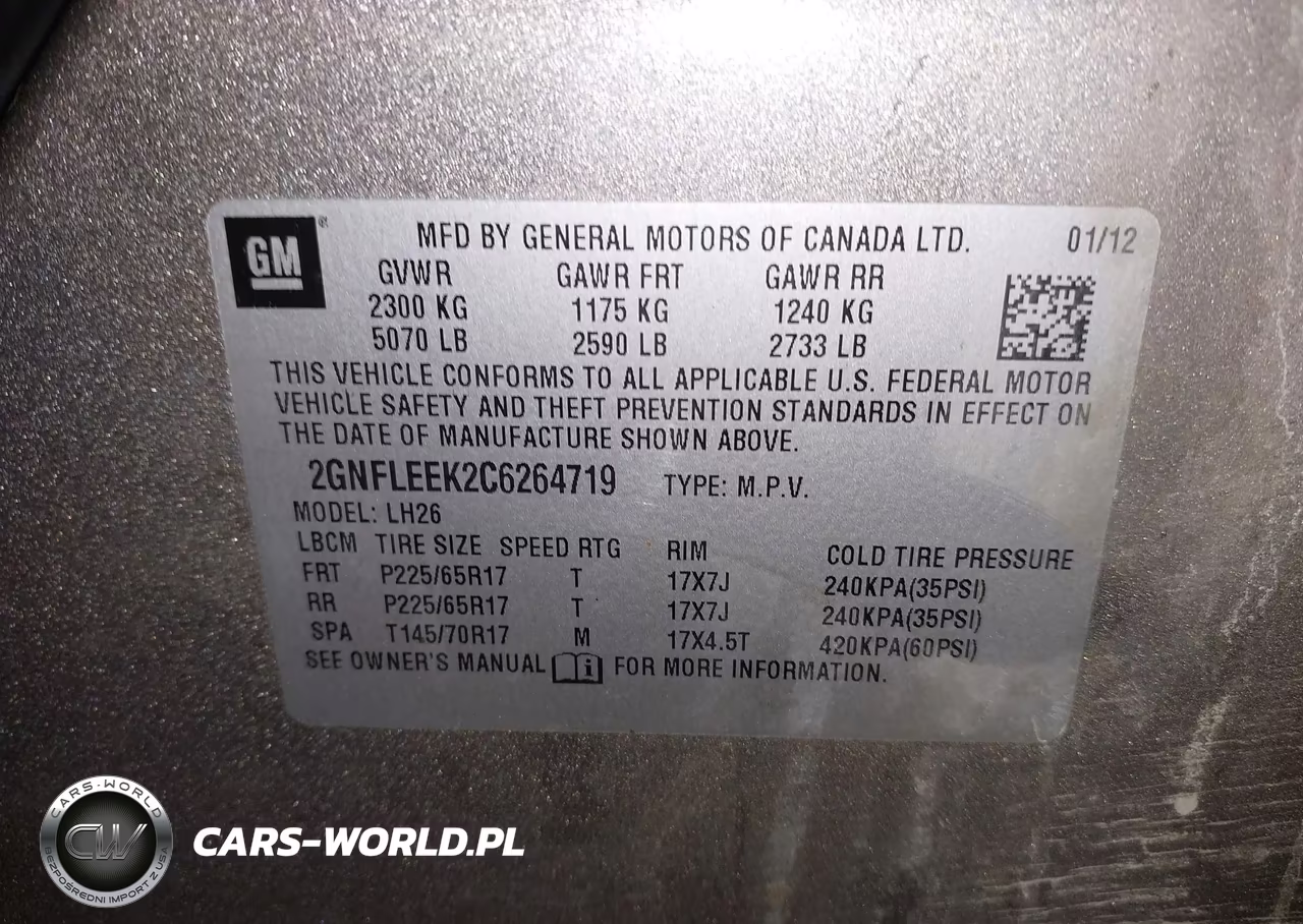 2012 Chevrolet Equinox Lt W-1Lt VIN:2GNFLEEK2C6264719 - 9