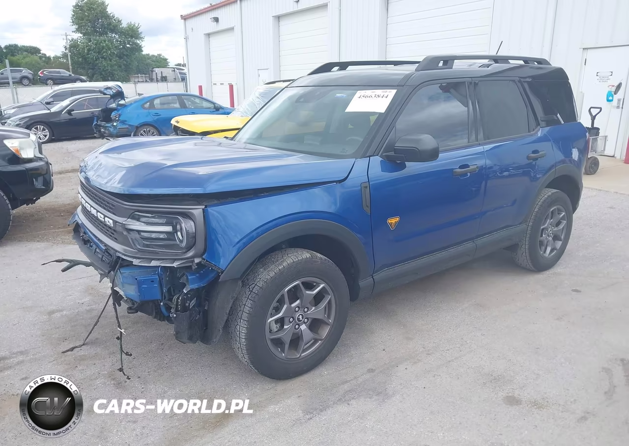 2024 Ford Bronco Sport Badlands VIN:3FMCR9D97RRF67721 - 2