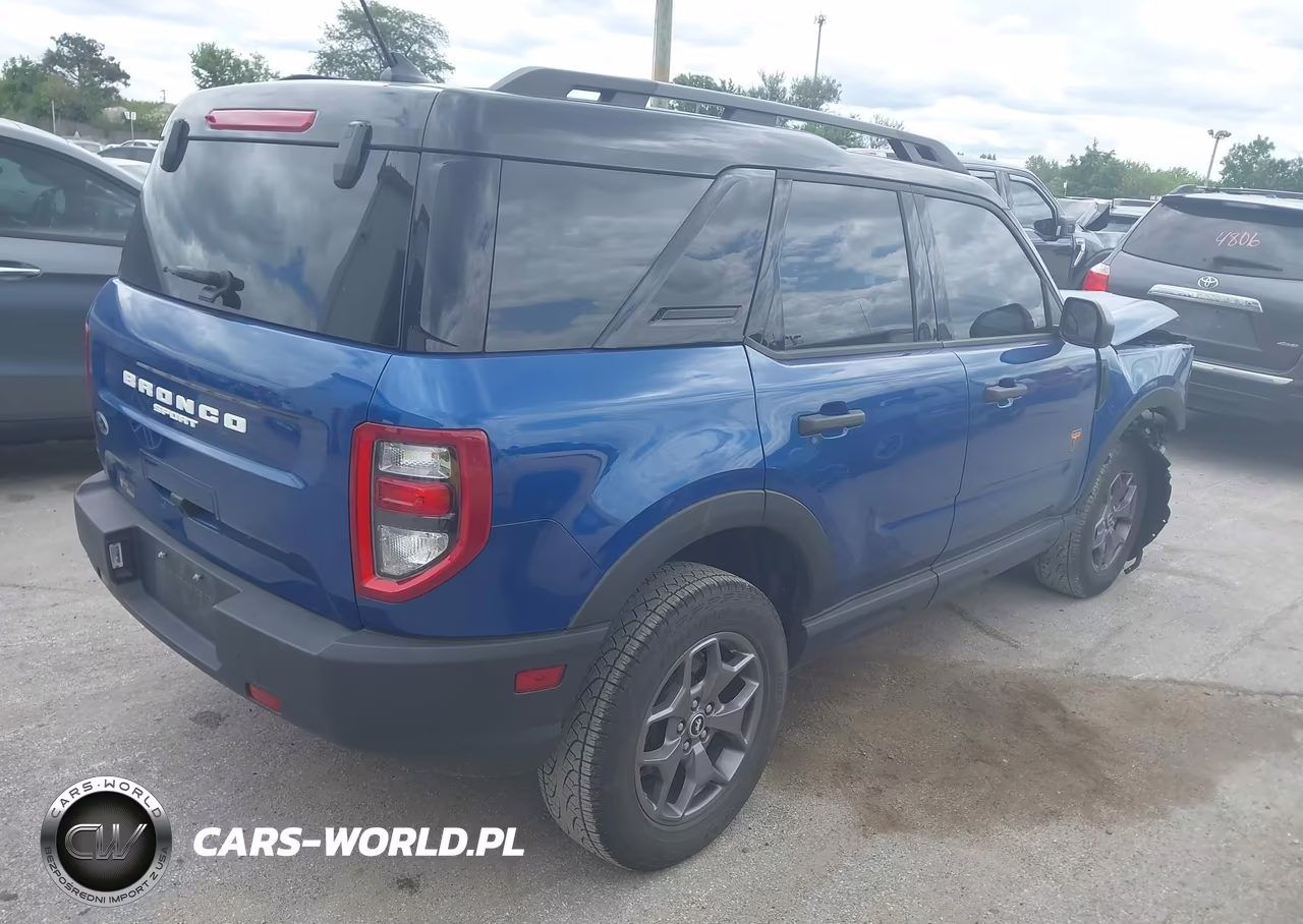 2024 Ford Bronco Sport Badlands VIN:3FMCR9D97RRF67721 - 4