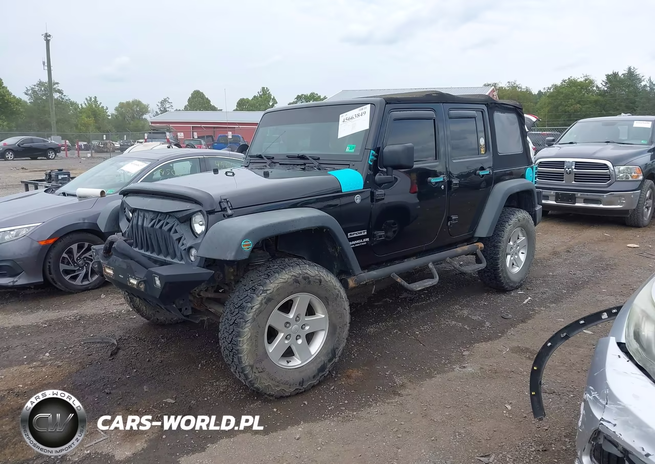 2015 Jeep Wrangler Unlimited Sport VIN:1C4HJWDG0FL688423 - 2