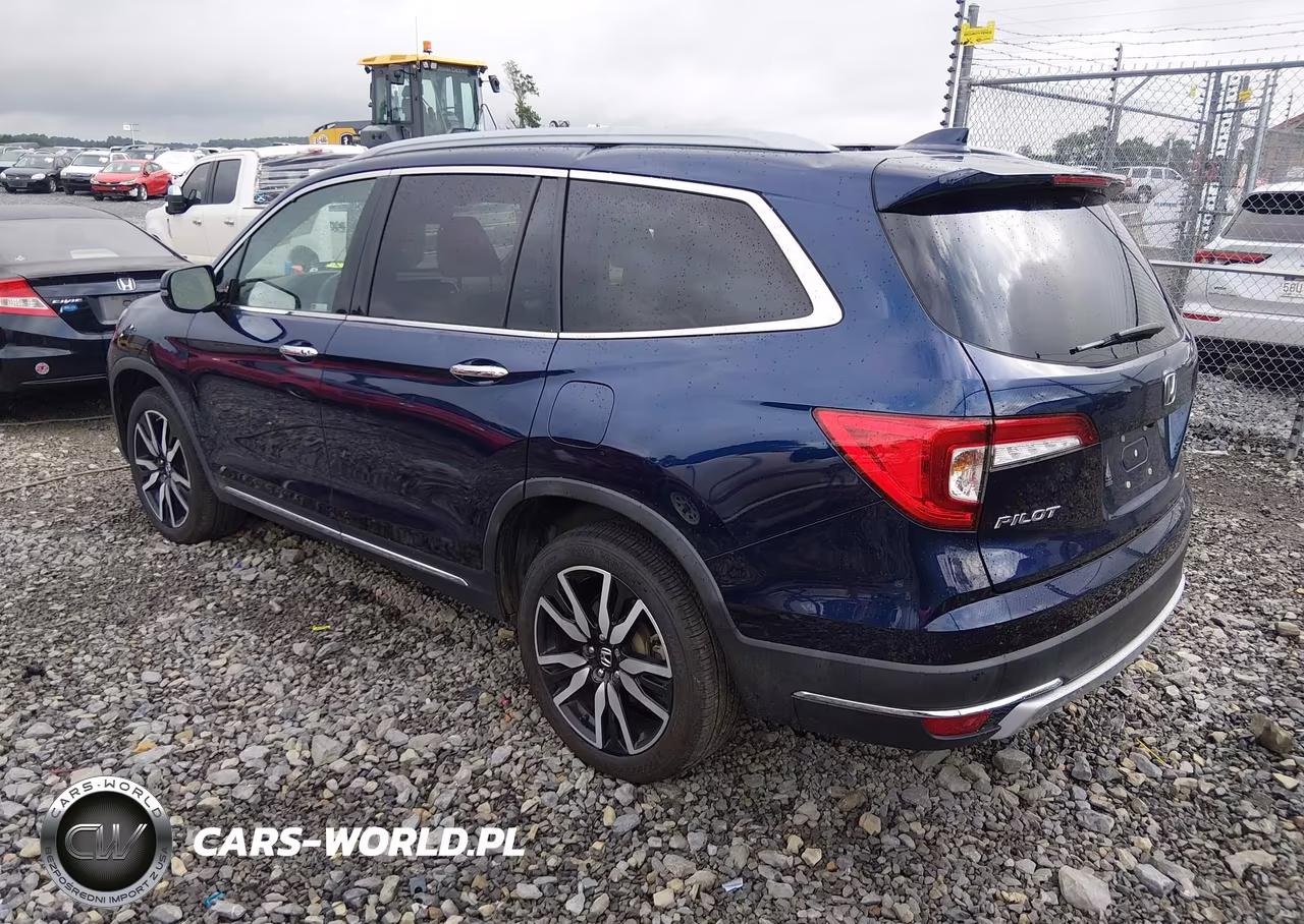 2020 Honda Pilot Awd Elite VIN:5FNYF6H05LB005449 - 3