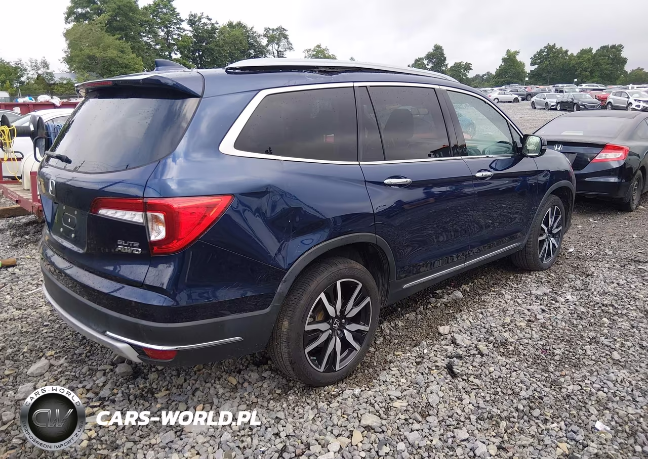 2020 Honda Pilot Awd Elite VIN:5FNYF6H05LB005449 - 4