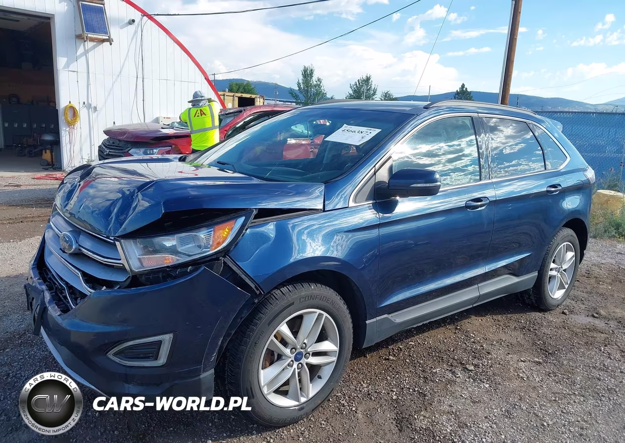 2017 Ford Edge Sel VIN:2FMPK4J83HBB65745 - 2