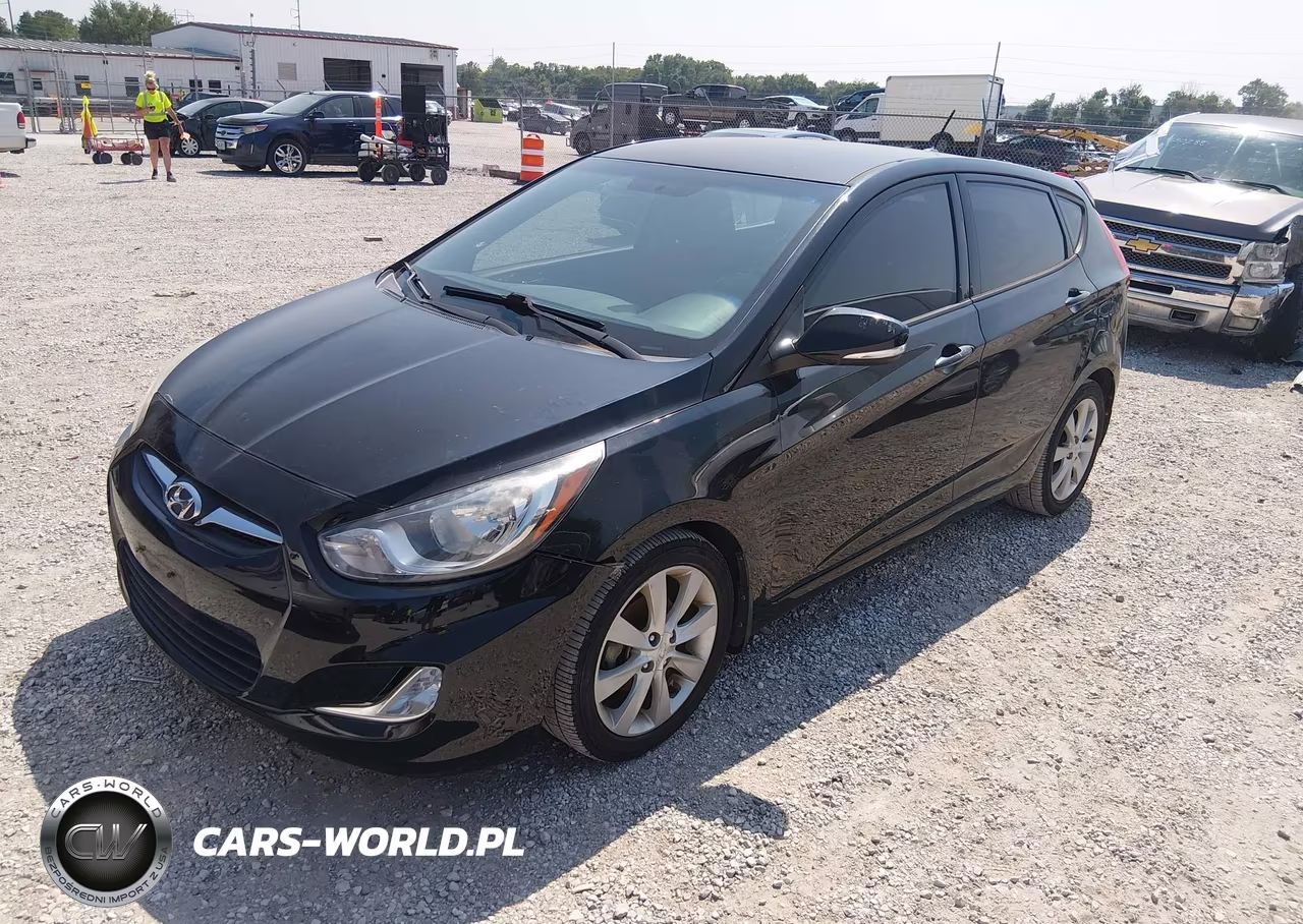 2013 Hyundai Accent Se VIN:KMHCU5AEXDU116745 - 2