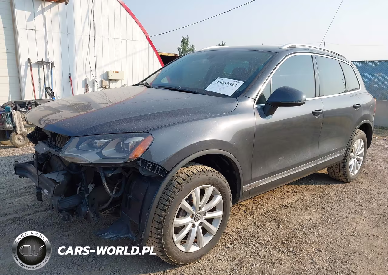 2011 Volkswagen Touareg Vr6 Sport VIN:WVGFF9BP0BD000661 - 2