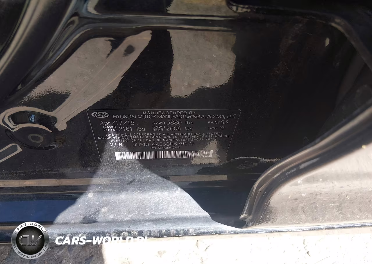 2016 Hyundai Elantra Value Edition VIN:5NPDH4AE6GH679975 - 9