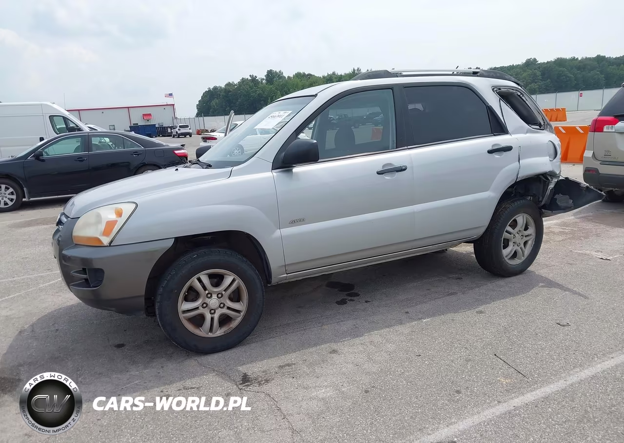 2008 Kia Sportage Lx V6 VIN:KNDJE723787455324 - 2
