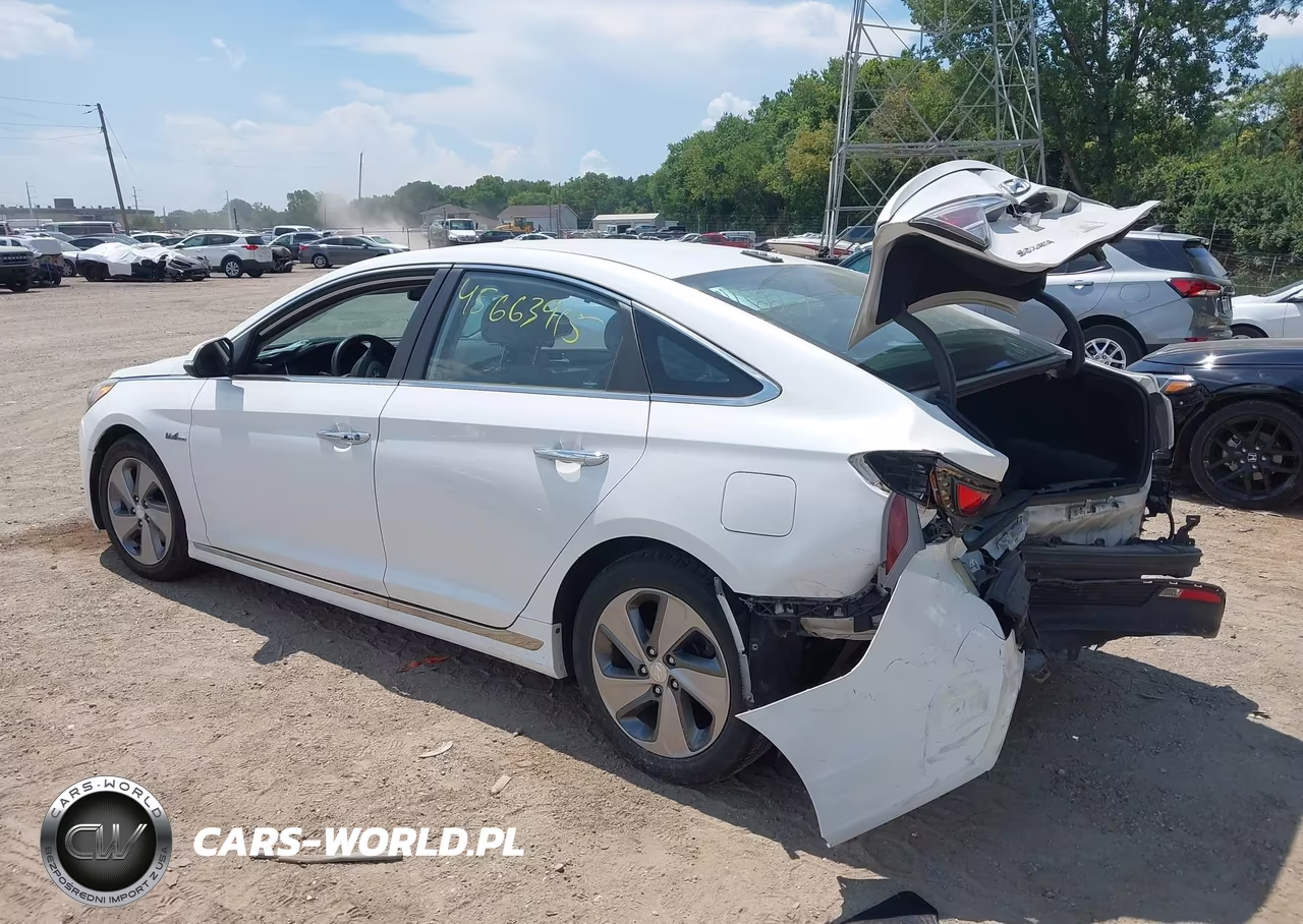 2017 Hyundai Sonata Hybrid Limited VIN:KMHE34L17HA058262 - 3