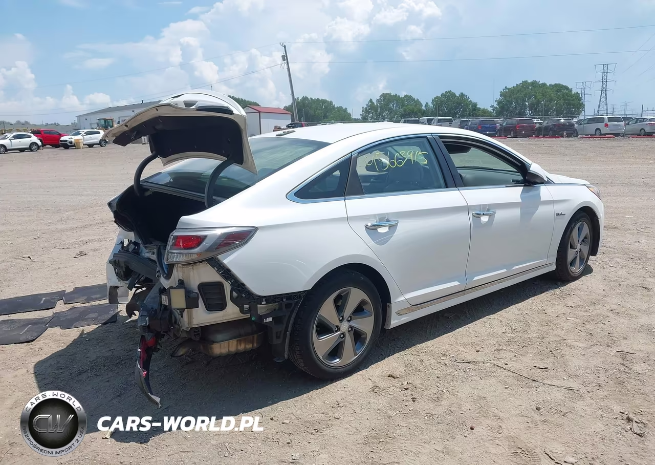 2017 Hyundai Sonata Hybrid Limited VIN:KMHE34L17HA058262 - 4