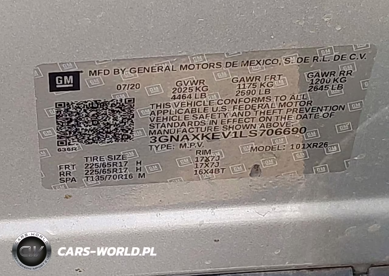 2020 Chevrolet Equinox Fwd Lt 1.5L Turbo VIN:3GNAXKEV1LS706690 - 9