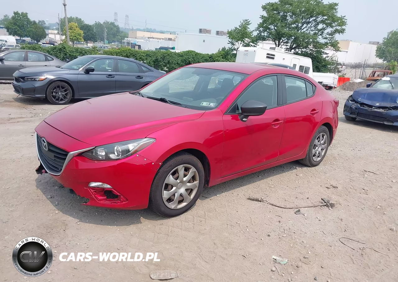 2014 Mazda Mazda3 I Sport VIN:JM1BM1U70E1166532 - 2