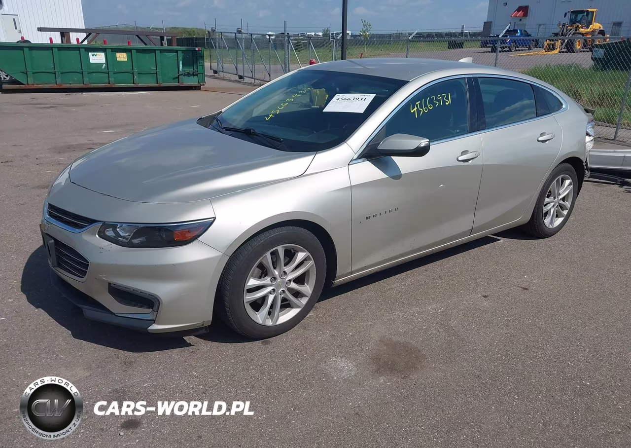 2016 Chevrolet Malibu 1Lt VIN:1G1ZE5ST0GF324823 - 2