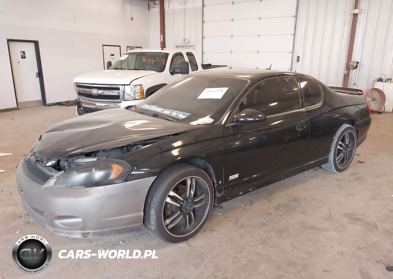 2006 Chevrolet Monte Carlo Ss VIN:2G1WL15C169189016 - 2