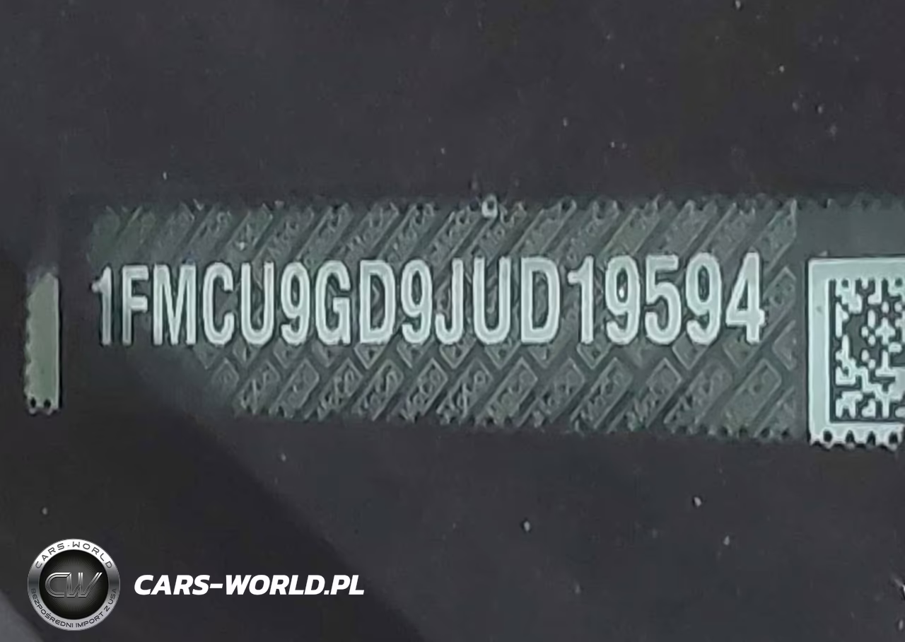 2018 Ford Escape Se VIN:1FMCU9GD9JUD19594 - 9