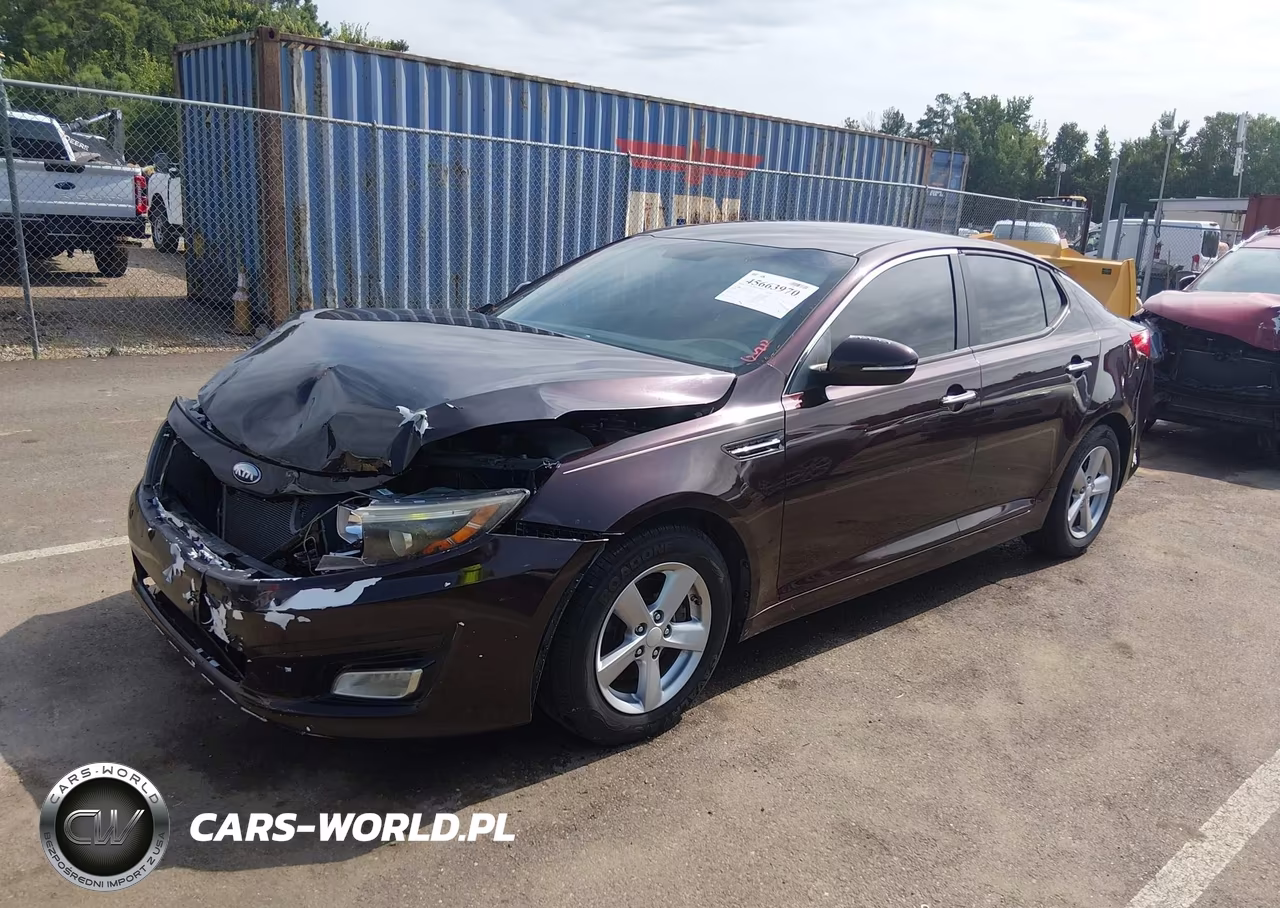 2015 Kia Optima Lx VIN:5XXGM4A77FG418617 - 2