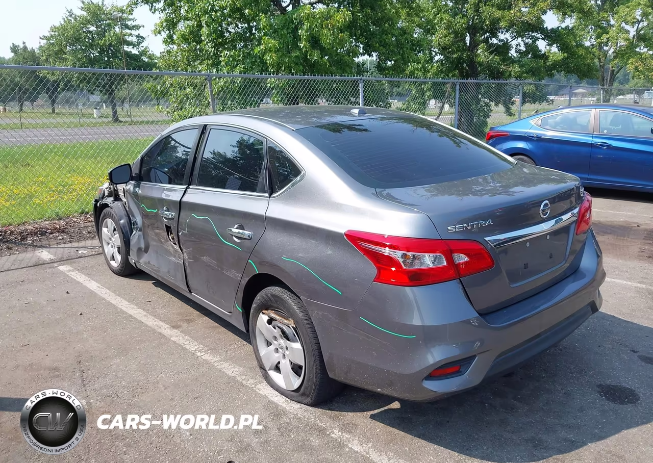 2019 Nissan Sentra Sv VIN:3N1AB7AP6KY363286 - 3