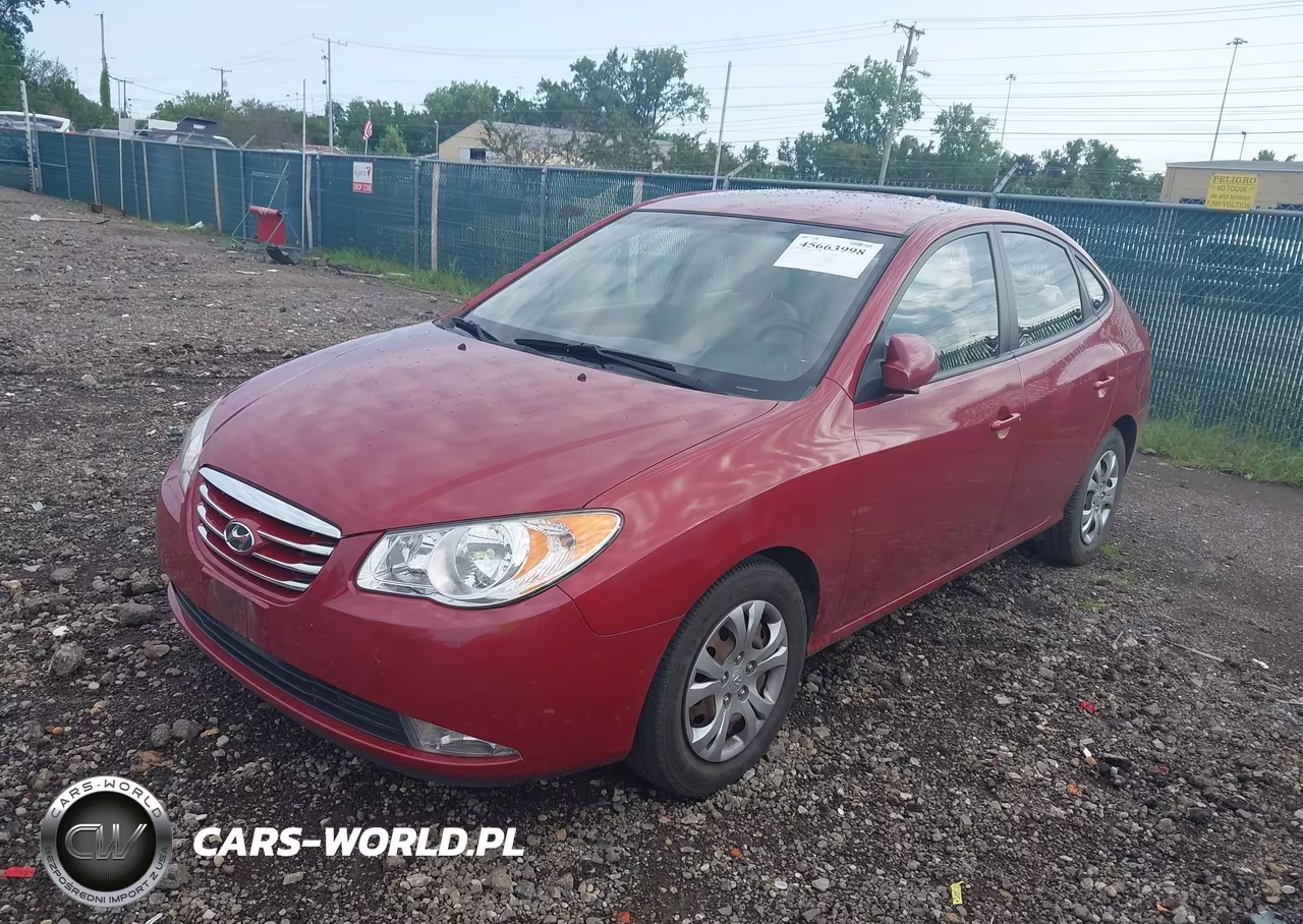 2010 Hyundai Elantra Gls VIN:KMHDU4AD6AU197003 - 2
