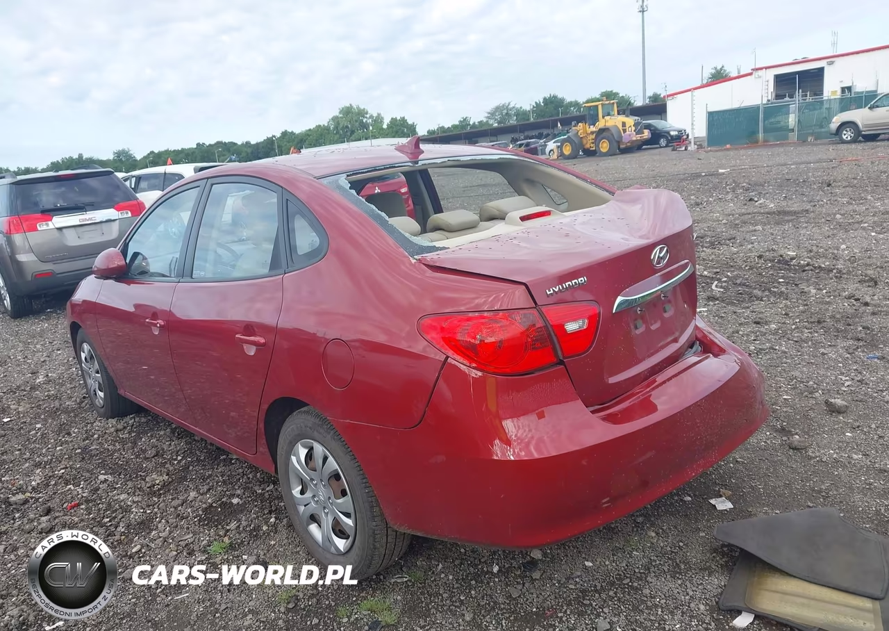 2010 Hyundai Elantra Gls VIN:KMHDU4AD6AU197003 - 3