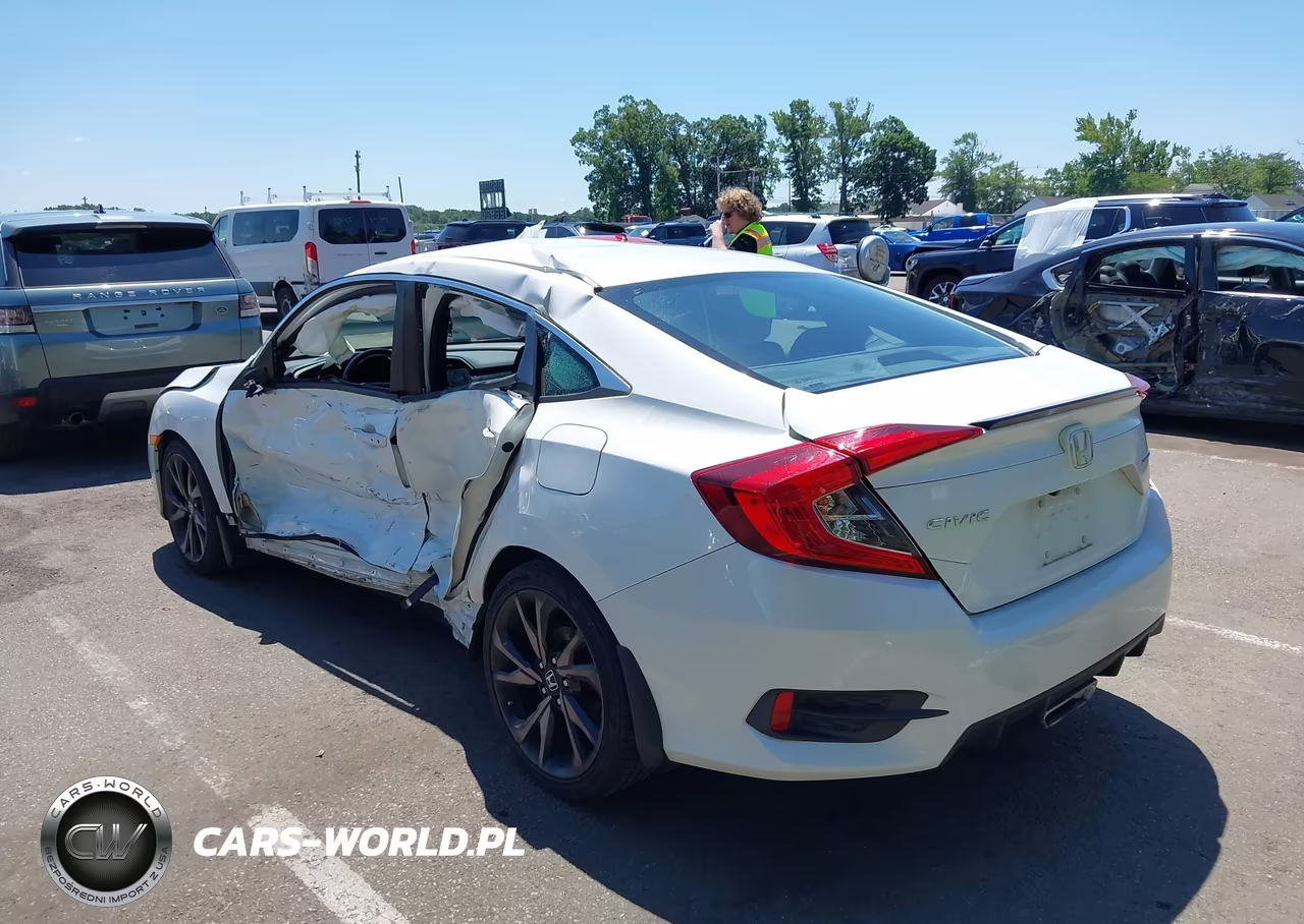 2020 Honda Civic Sport VIN:2HGFC2F81LH563814 - 3