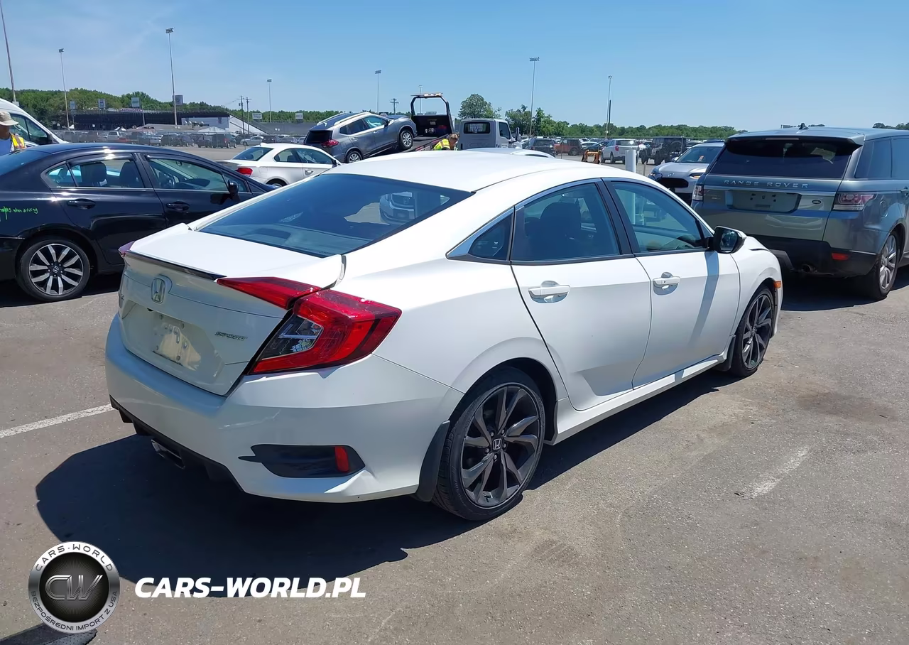 2020 Honda Civic Sport VIN:2HGFC2F81LH563814 - 4
