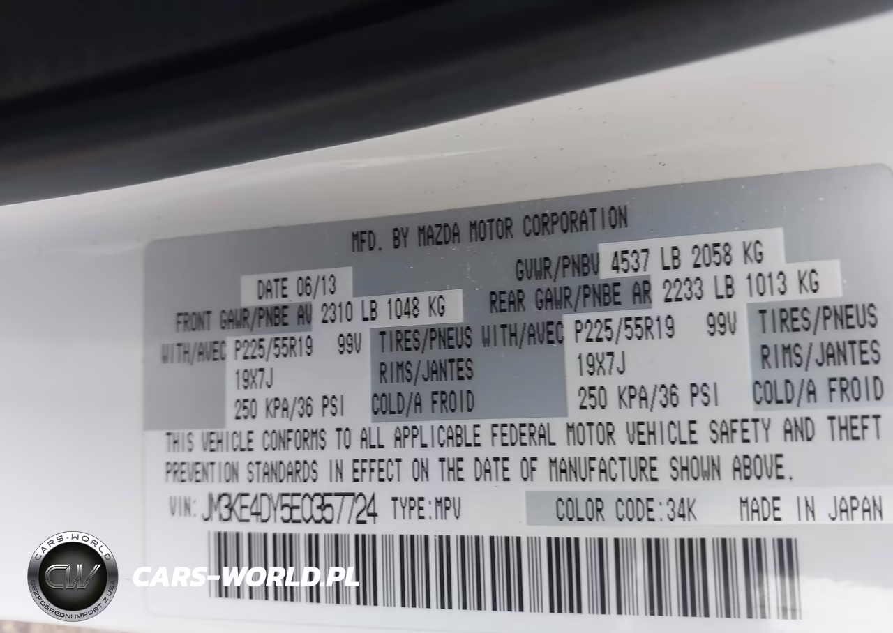 2014 Mazda Cx-5 Grand Touring VIN:JM3KE4DY5E0357724 - 9