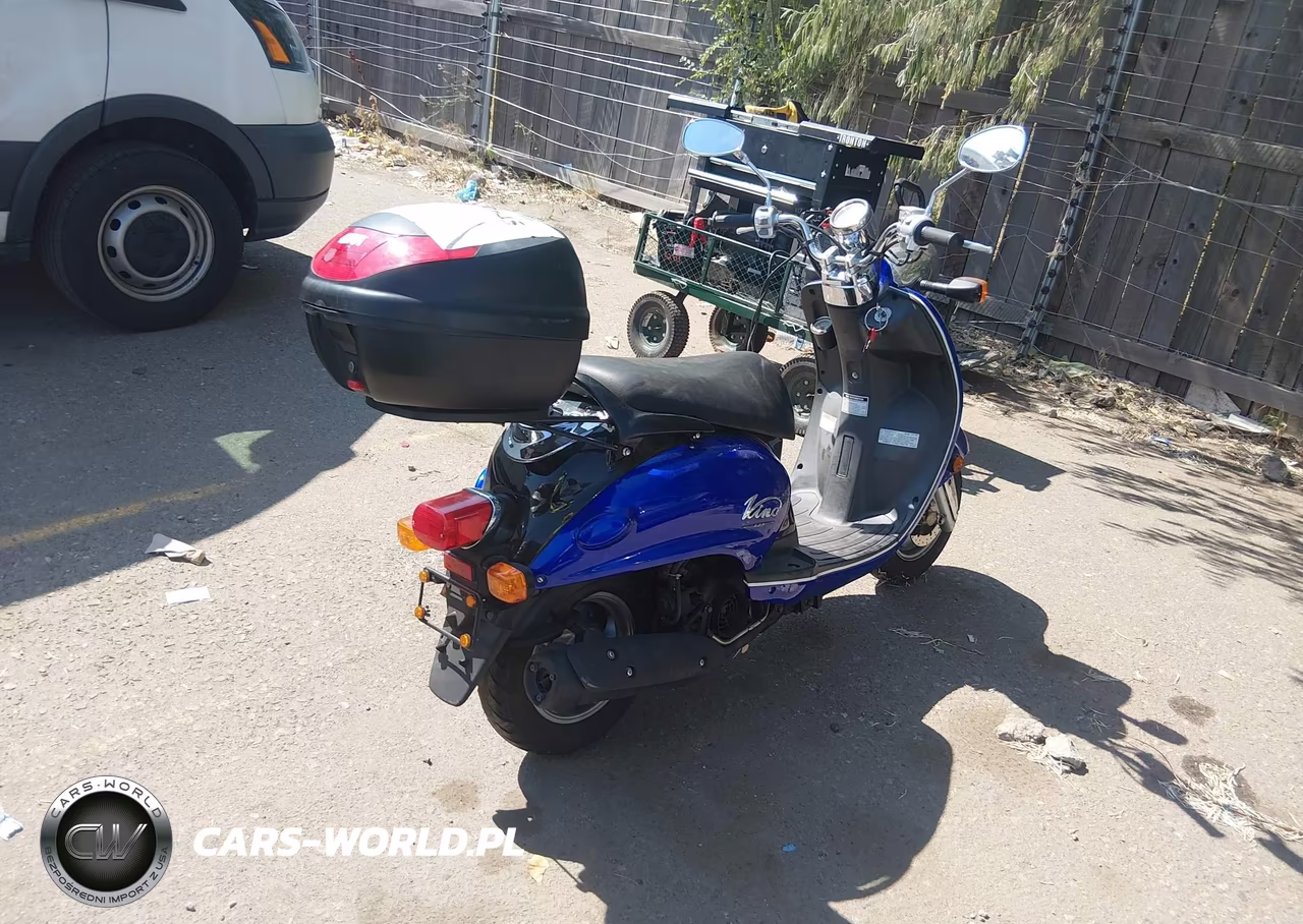 2006 Yamaha Yj 125Cc Scooter VIN:LPRSE13YX6A350170 - 4