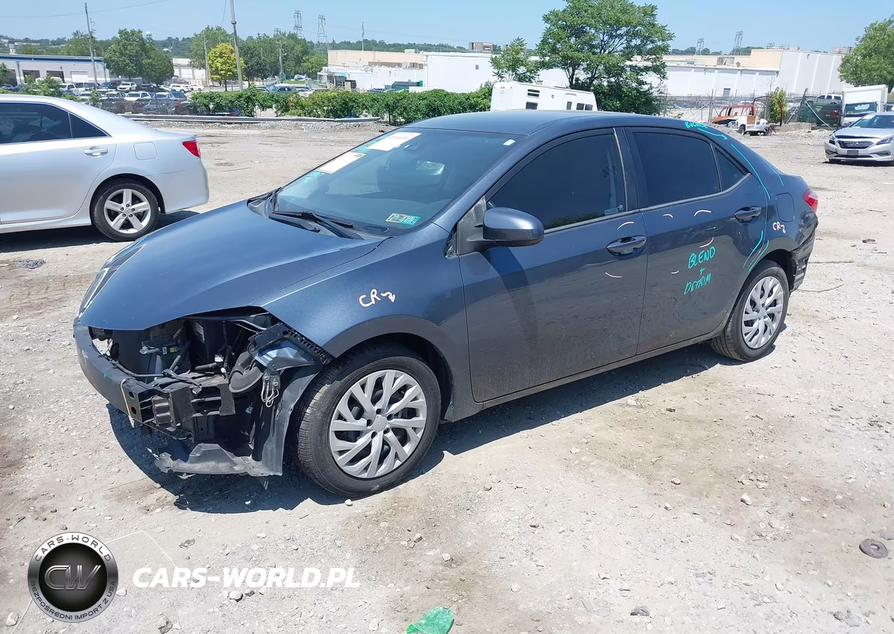 2018 Toyota Corolla Le VIN:2T1BURHE7JC971232 - 2