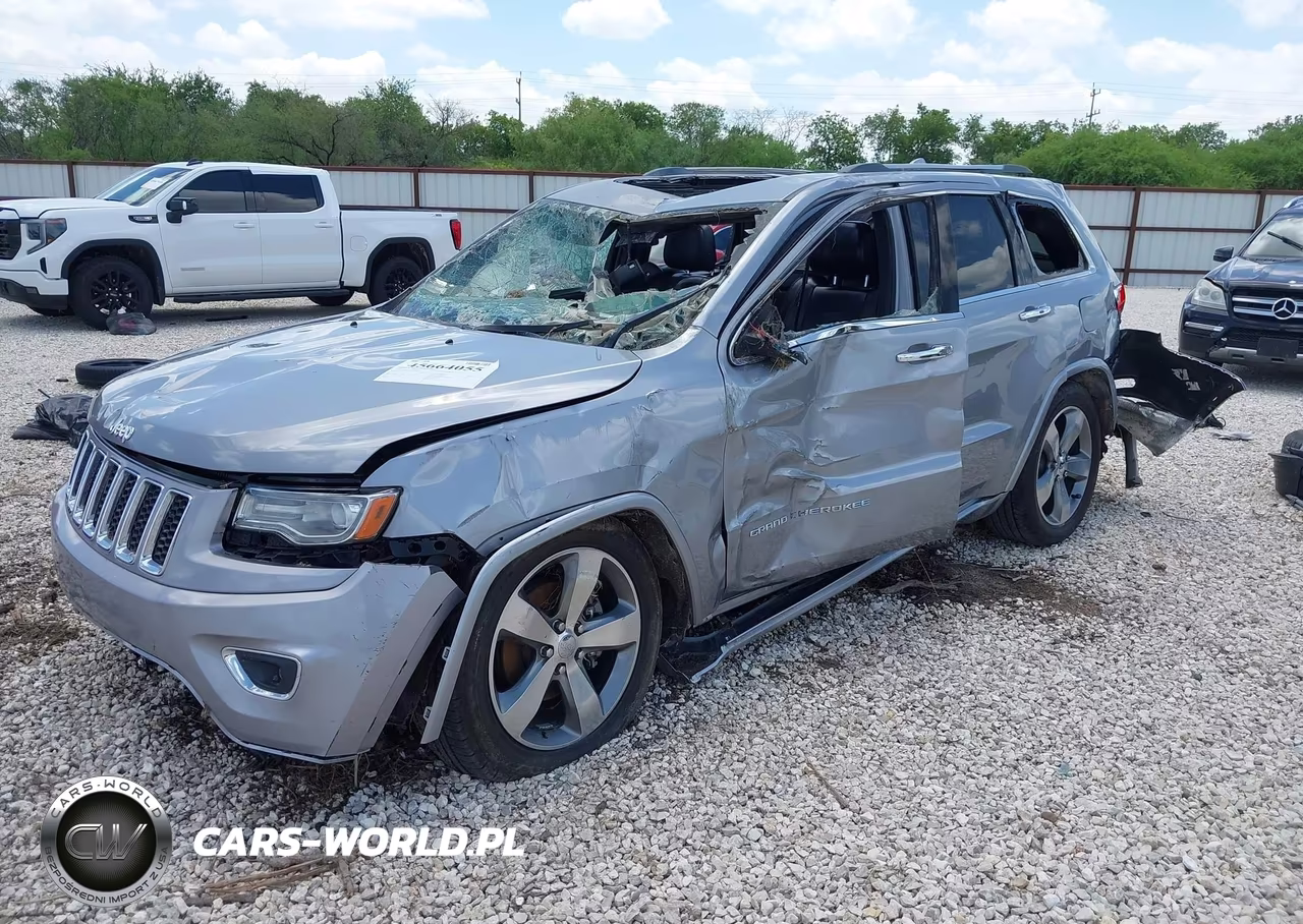 2014 Jeep Grand Cherokee Overland VIN:1C4RJFCG8EC232593 - 2
