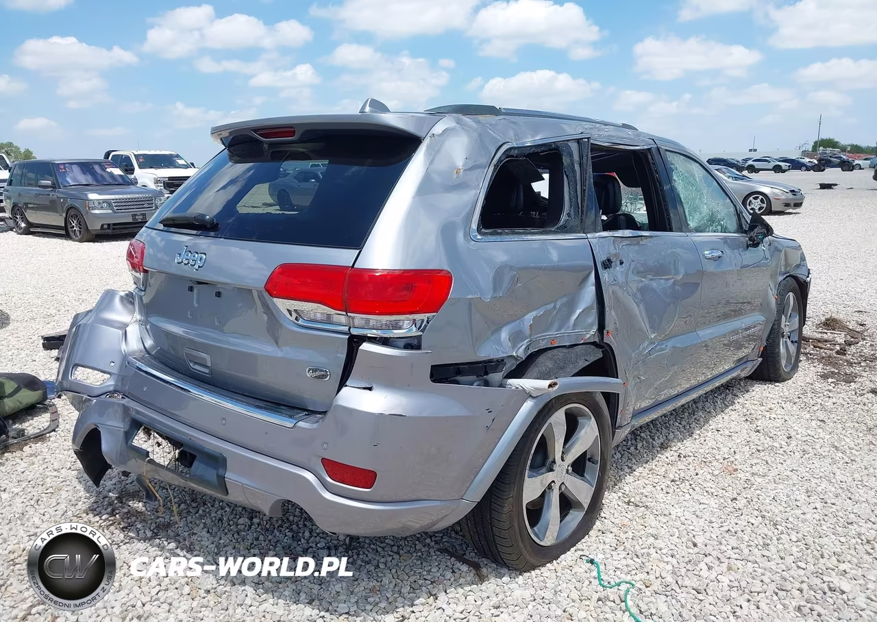 2014 Jeep Grand Cherokee Overland VIN:1C4RJFCG8EC232593 - 4