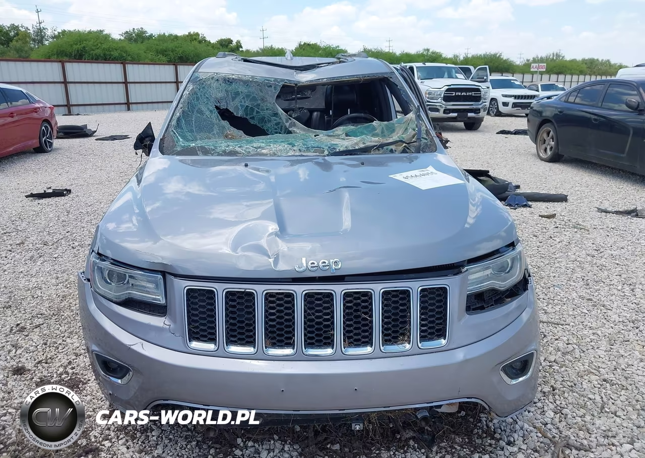 2014 Jeep Grand Cherokee Overland VIN:1C4RJFCG8EC232593 - 6