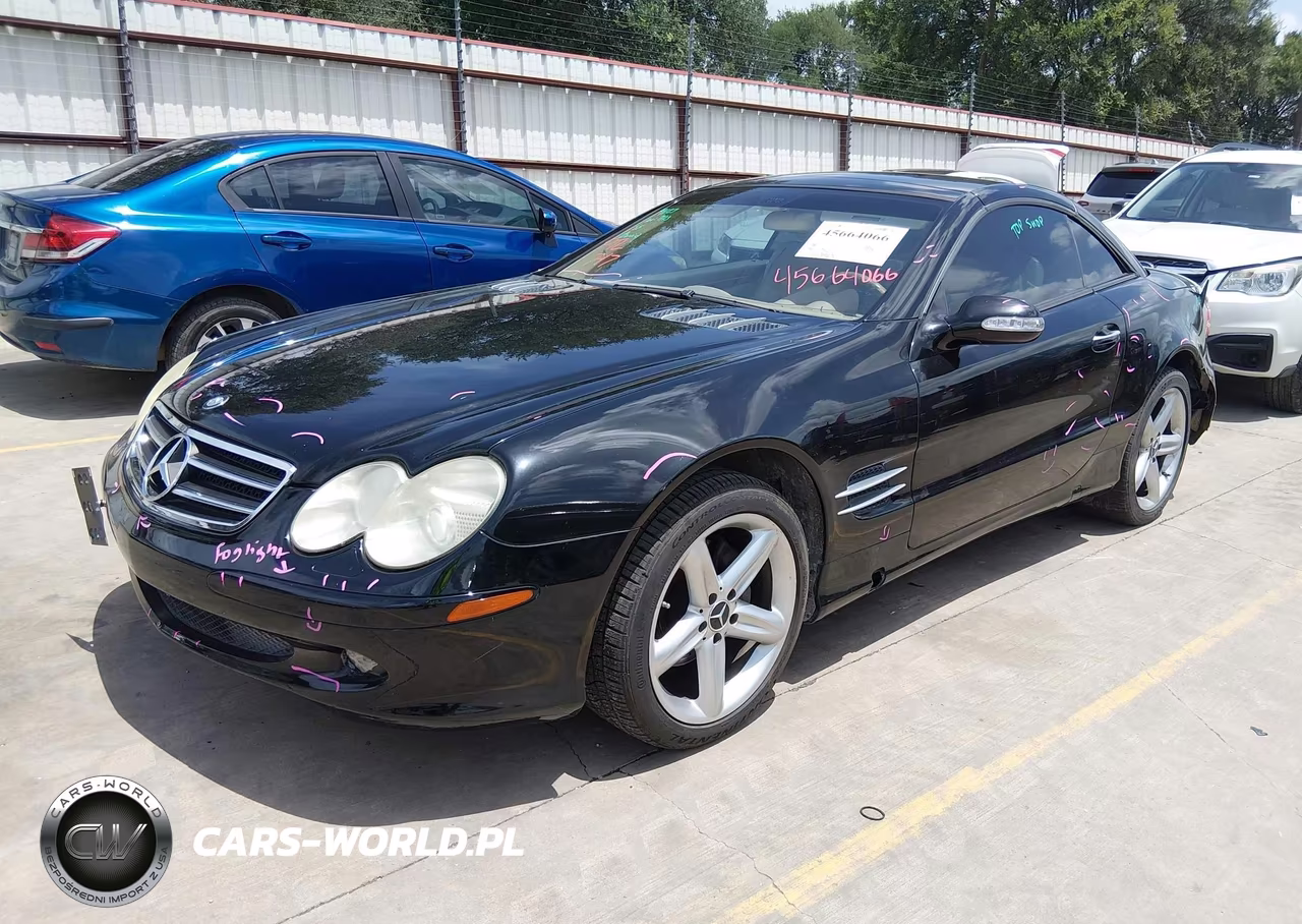 2005 Mercedes-Benz Sl 500 VIN:WDBSK75F45F102025 - 2