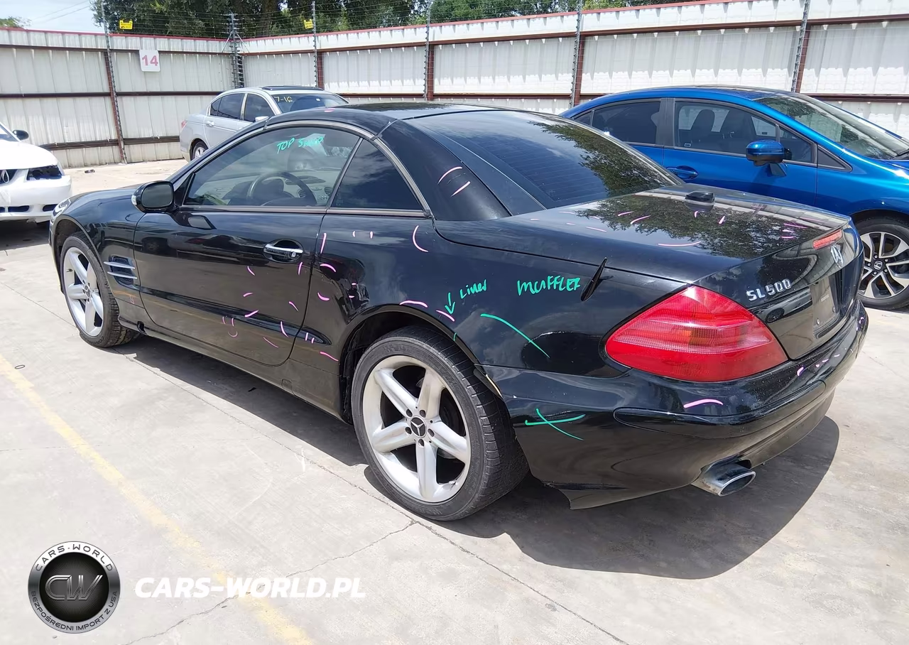 2005 Mercedes-Benz Sl 500 VIN:WDBSK75F45F102025 - 3