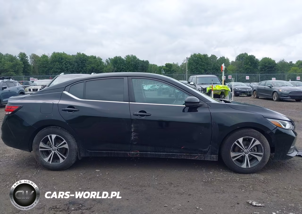 2021 Nissan Sentra Sv Xtronic Cvt VIN:3N1AB8CV9MY321926 - 14