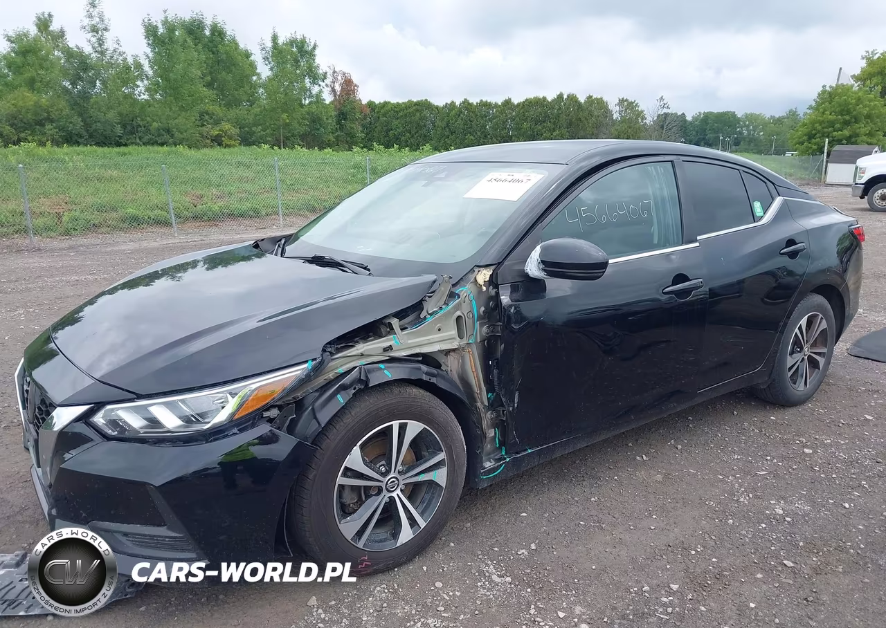 2021 Nissan Sentra Sv Xtronic Cvt VIN:3N1AB8CV9MY321926 - 2