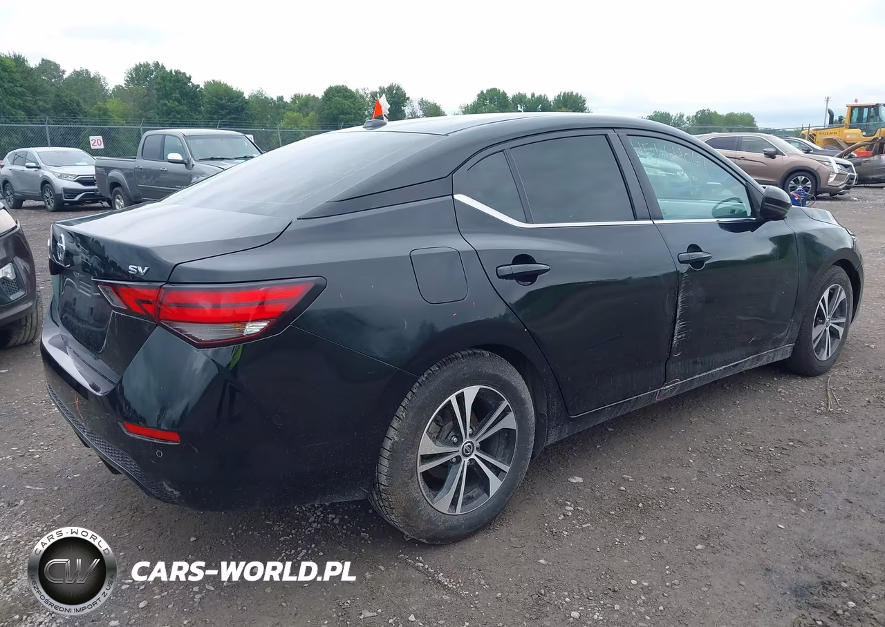 2021 Nissan Sentra Sv Xtronic Cvt VIN:3N1AB8CV9MY321926 - 4