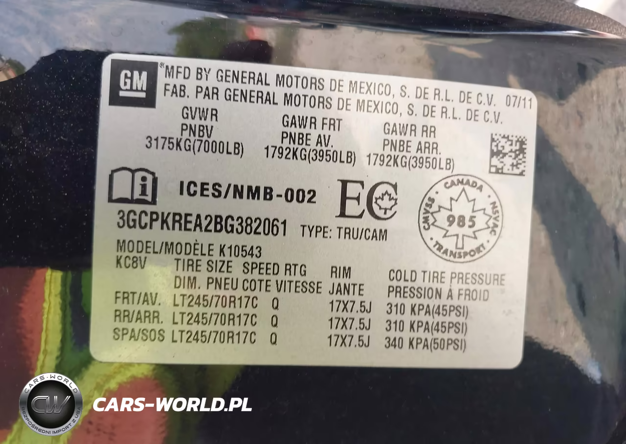 2011 Chevrolet Silverado 1500 Ls VIN:3GCPKREA2BG382061 - 9