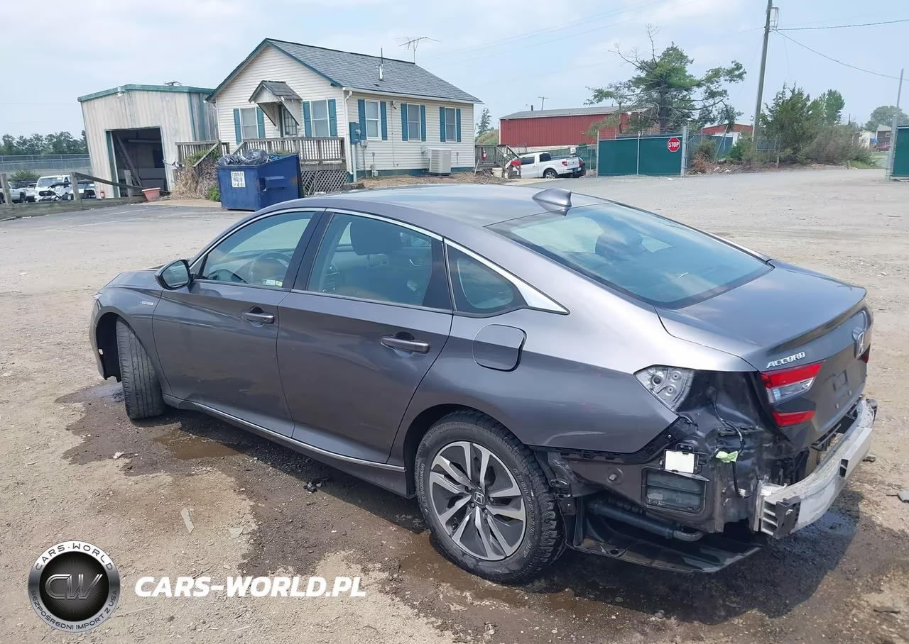 2018 Honda Accord Hybrid Ex VIN:1HGCV3F4XJA000725 - 3