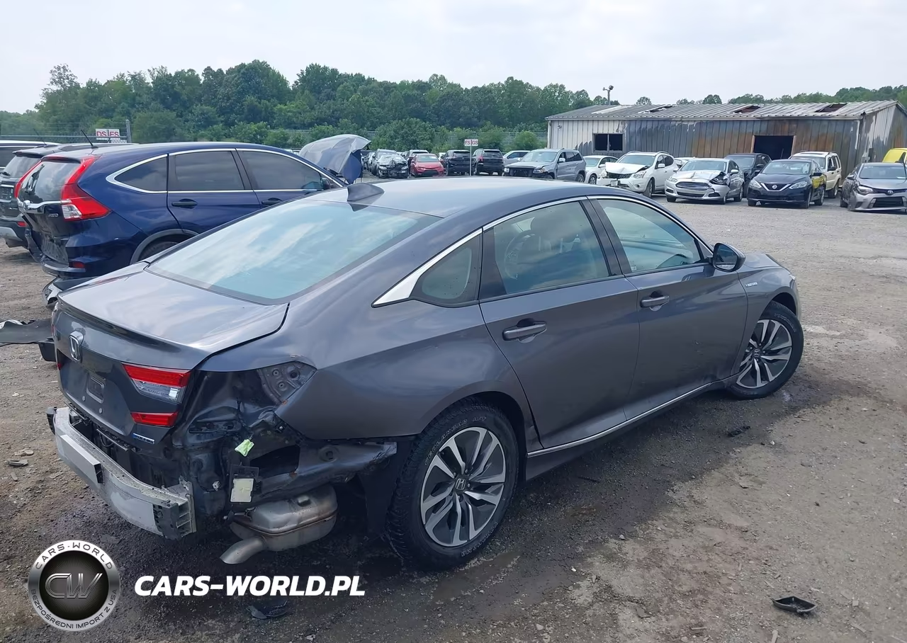 2018 Honda Accord Hybrid Ex VIN:1HGCV3F4XJA000725 - 4
